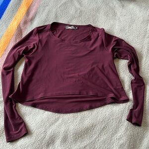 Sympli Cropped Long Sleeve.